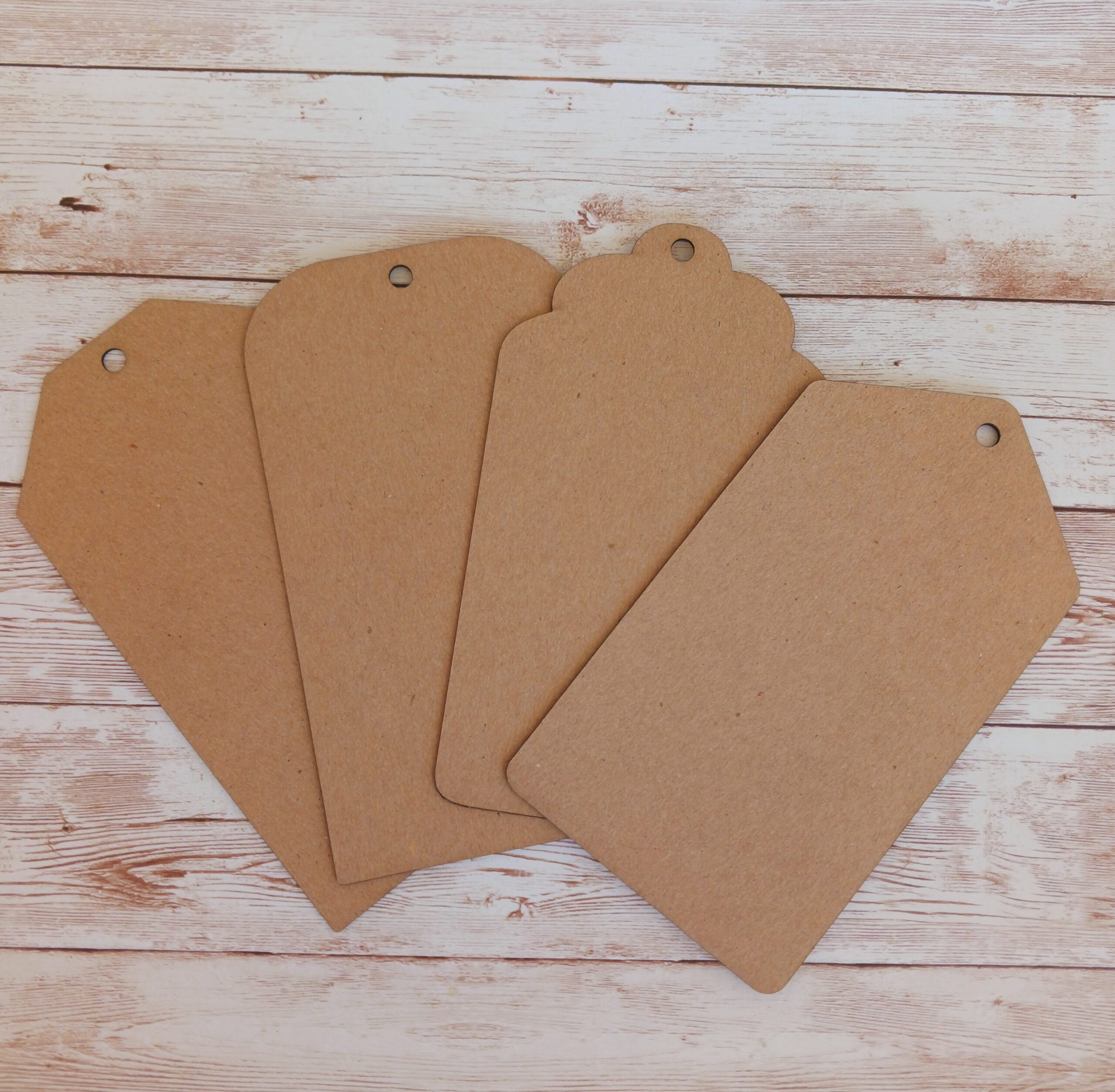 Clear Scraps Chipboard Mixed Tags