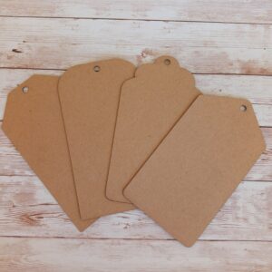 Clear Scraps Acrylic Mixed Tags