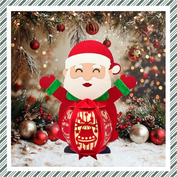 Craftreat Diy Paper Lanterns Santa