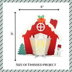 Craftreat Diy Paper Lanterns Winter House