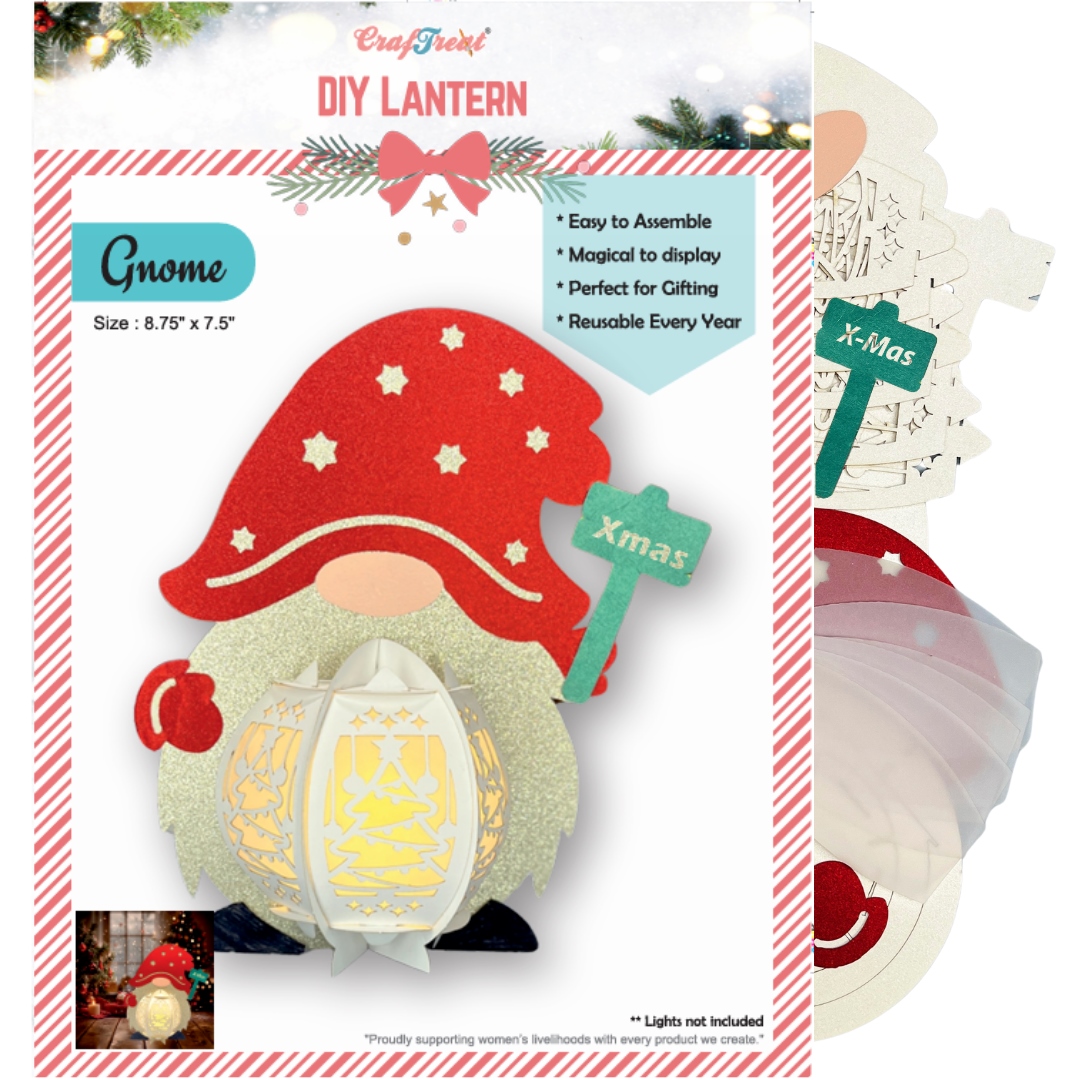 Craftreat Diy Paper Lanterns Gnome