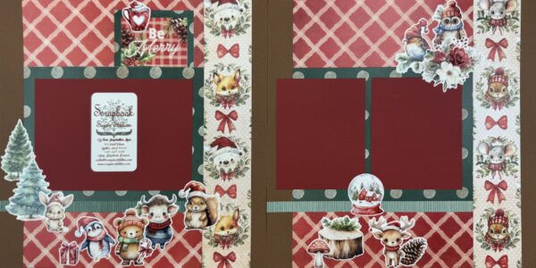 Paper Roses Woodland Christmas