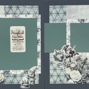 Paper Roses White Christmas