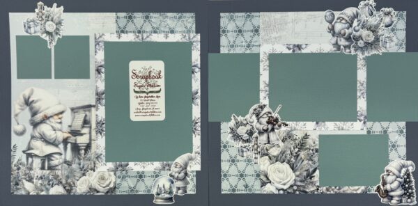 Paper Roses White Christmas