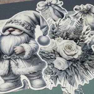 Paper Roses White Christmas