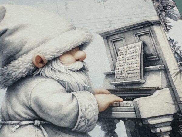 Paper Roses White Christmas