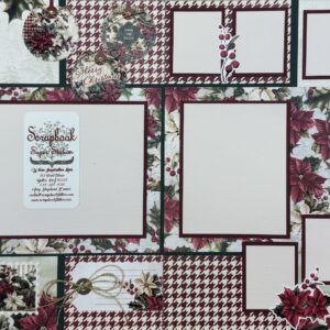 Paper Roses Christmas Holly