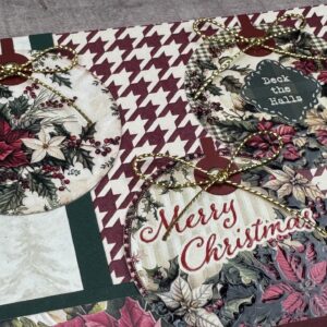 Paper Roses Christmas Holly