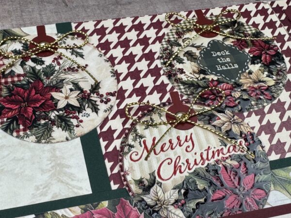 Paper Roses Christmas Holly