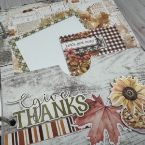 Simple Stories Simple Vintage Autumn Breeze sn@P Album