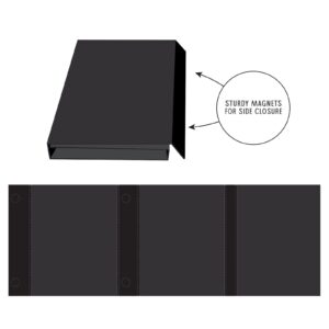 49 & MARKET TRIPLE FLIP ALBUM BASE BLACK