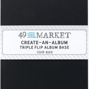 49 & MARKET TRIPLE FLIP ALBUM BASE BLACK