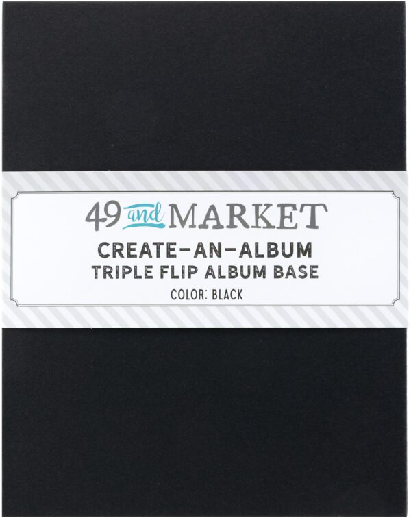 49 & MARKET TRIPLE FLIP ALBUM BASE BLACK