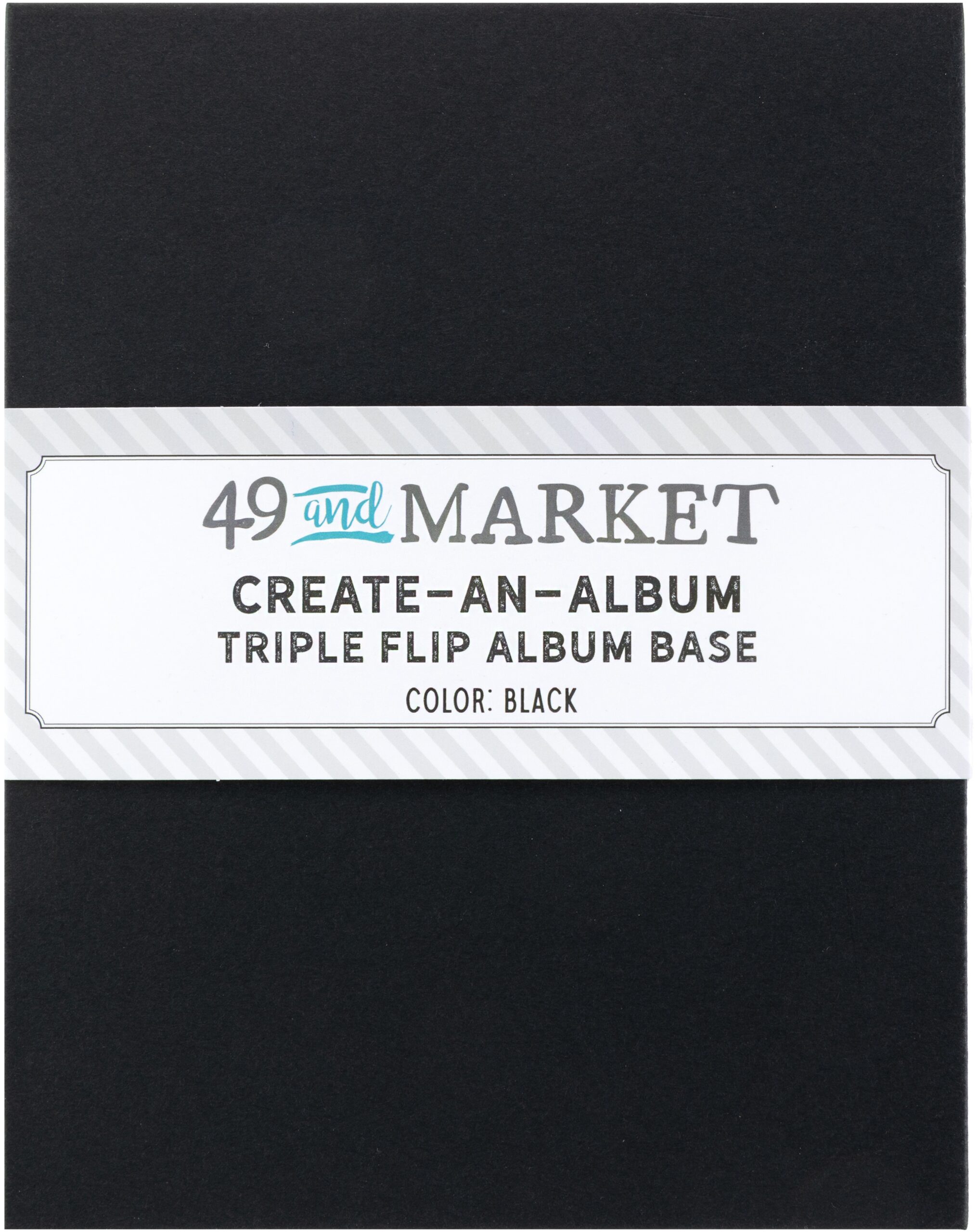 49 & MARKET TRIPLE FLIP ALBUM BASE BLACK