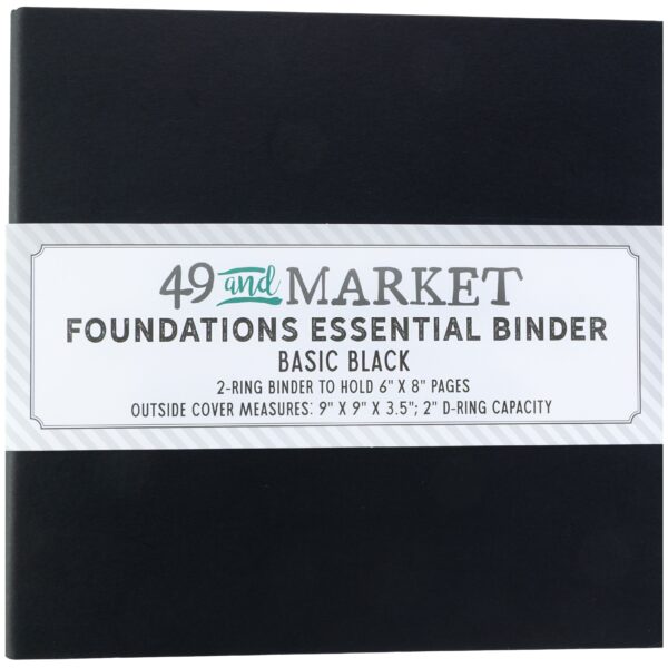 49 & MARKET FOUNDATIONS ESSENTIAL BASE BLACK