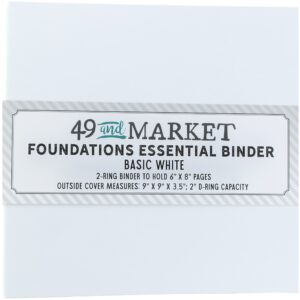 49 & MARKET FOUNDATIONS ESSENTIAL BASE WHITE