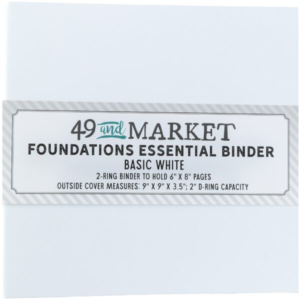 49 & MARKET FOUNDATIONS ESSENTIAL BASE WHITE