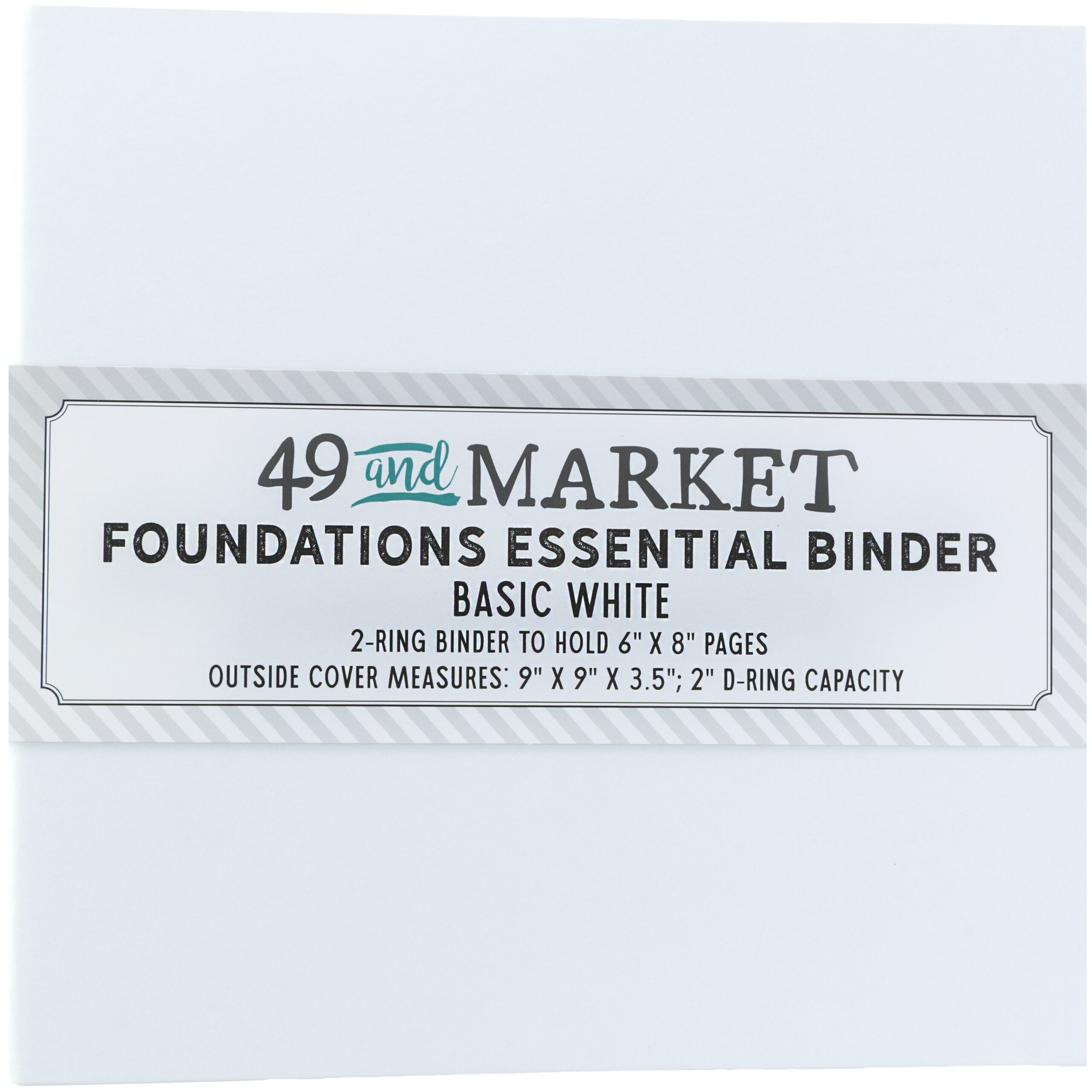49 & MARKET FOUNDATIONS ESSENTIAL BASE WHITE