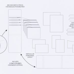 49 & MARKET CREATE AN ALBUM INSERTS 1 WHITE ASSORTMENT