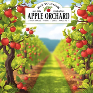 SCRAPBOOK CUSTOMS 12X12 APPLE ORCHARD