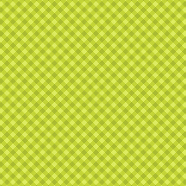 SCRAPBOOK CUSTOMS 12X12 APPLE GINGHAM