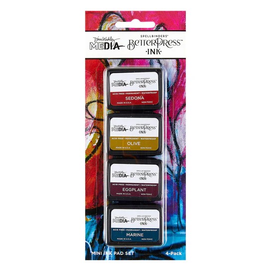 Spellbinders Ink Refill Betterpress Ink Marine By Dina Wakley