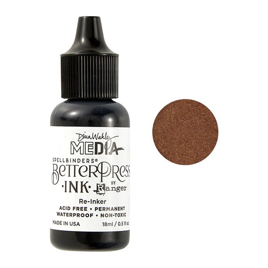Spellbinders Ink Refill Betterpress Ink Syrup By Dina Wakley