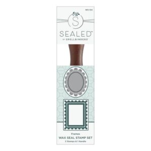 Spellbinders Frames Wax Seal Stamp and Die Bundle