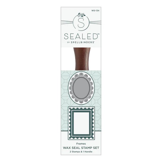 Spellbinders Frames Wax Seal Stamp and Die Bundle