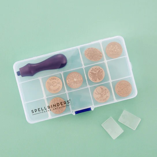 Spellbinders Sealed Storage Box From the Sealed By Spellbinders Collection