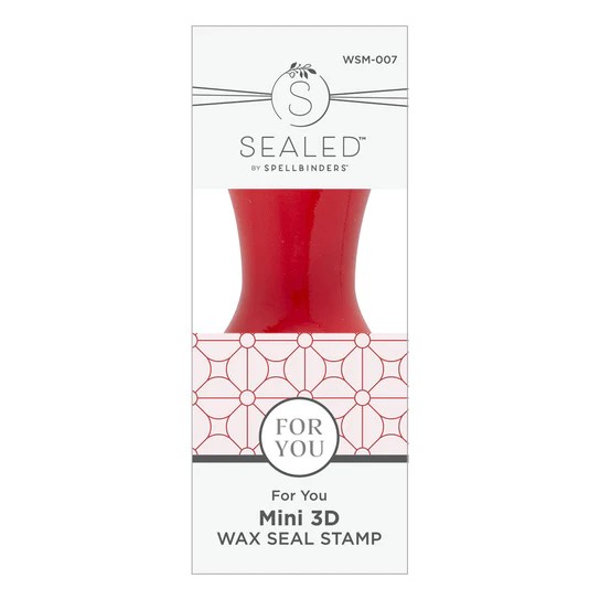 Spellbinders Spellbinders For You Mini Wax Seal Stamp From the Holiday Magic Collection