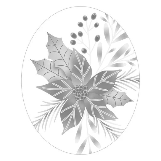 Spellbinders Fern Leaf 3D Wax Seal Stamp From the Woodland Tales Collection