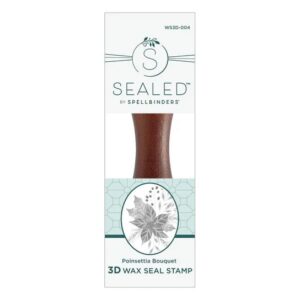 Spellbinders Fern Leaf 3D Wax Seal Stamp From the Woodland Tales Collection