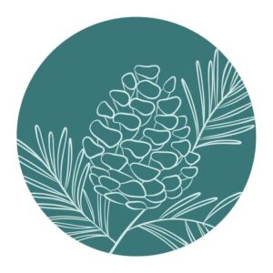 Spellbinders Pine Cone Spray Wax Seal Stamp From the Sealed 3D Christmas Collection