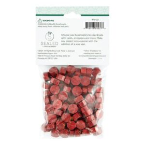 Spellbinders Candy Apple Wax Beads From the Sealed 3D Christmas Collection