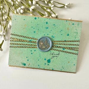 Spellbinders Cloudy Sky Wax Beads From the Sealed By Spellbinders Collection