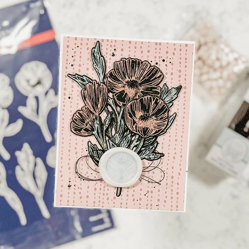 Spellbinders Opal Wax Beads From the Sealed By Spellbinders Collection