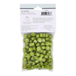 Spellbinders Matcha Wax Beads From the Sealed By Spellbinders Collection