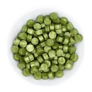 Spellbinders Matcha Wax Beads From the Sealed By Spellbinders Collection