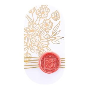 Spellbinders Coral Wax Beads From the Sealed By Spellbinders Collection