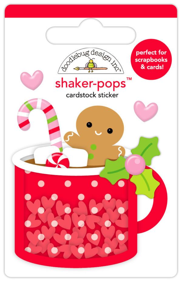 Doodlebug Oh What Fun Heartwarming Shaker-pops