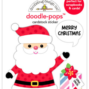 Doodlebug Oh What Fun Hello Santa Doodle-pops