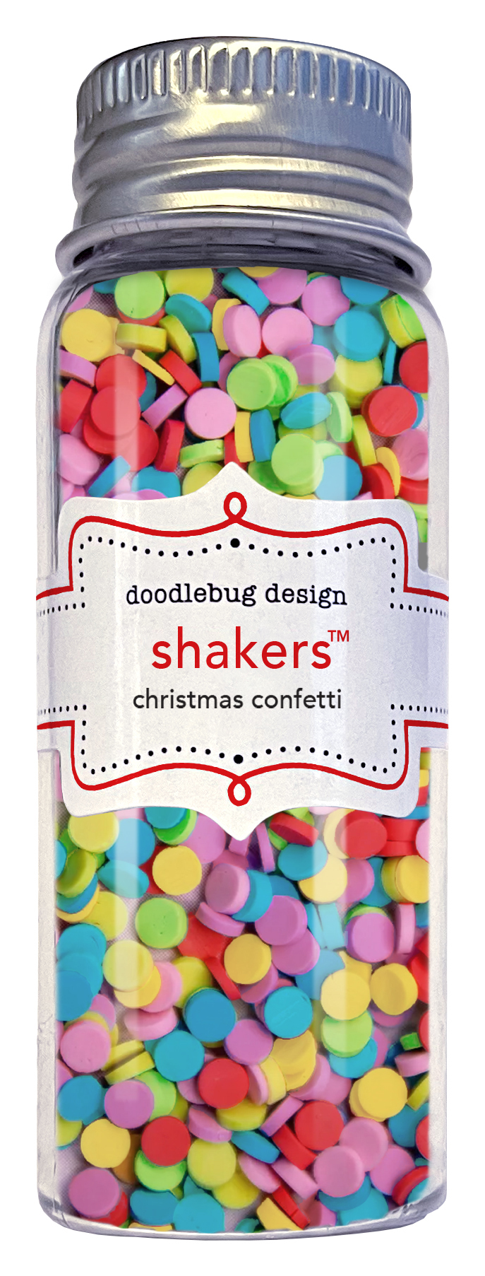 Doodlebug Oh What Fun Christmas Confetti Shakers