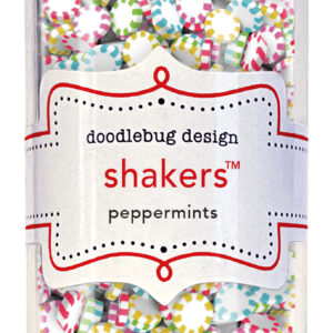 Doodlebug Oh What Fun Peppermints Shakers