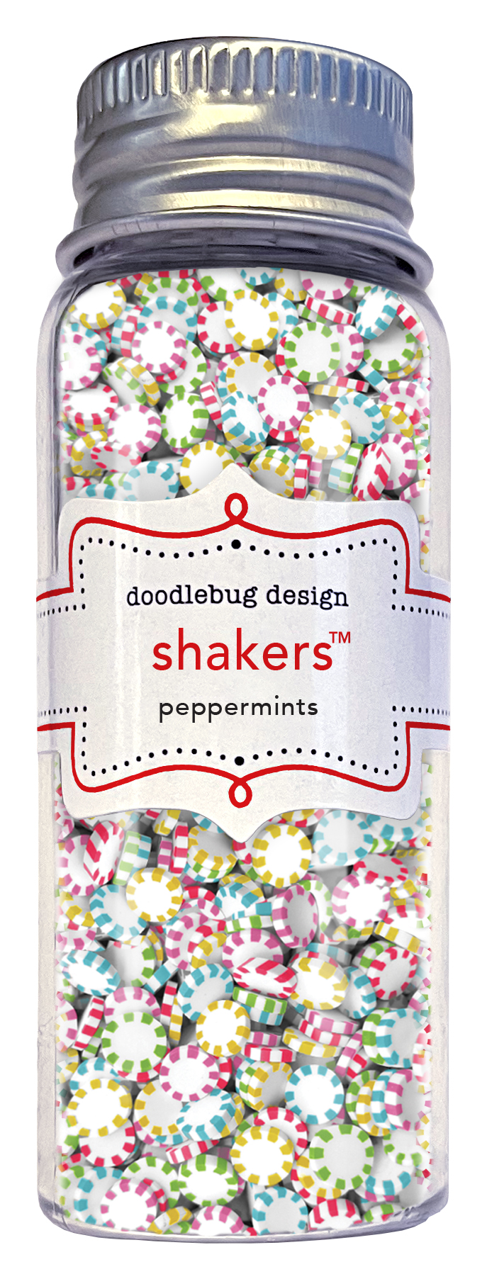 Doodlebug Oh What Fun Peppermints Shakers