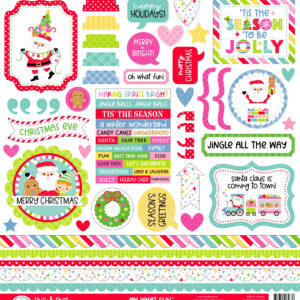 Doodlebug Oh What Fun This & That Stickers