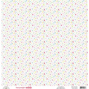 Doodlebug Oh What Fun 12X12 Christmas Magic Heavyweight Acetate