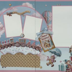 Stamperia Candy Christmas Quad Layout Kit