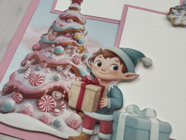 Stamperia Candy Christmas Quad Layout Kit