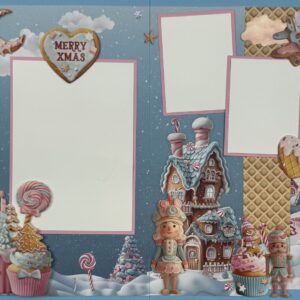 Stamperia Candy Christmas Quad Layout Kit